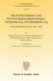 Cover von Neue Informations- und Kommunikationstechnologien, Tertiarisierung und Globalisierung.