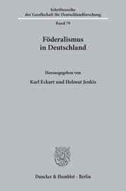 Cover von Föderalismus in Deutschland.