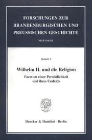 Cover von Wilhelm II und die Religion