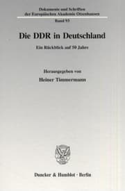 Cover von Die DDR in Deutschland
