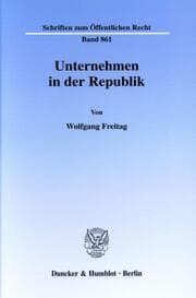 Cover von Unternehmen in der Republik.