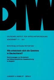 Cover von Wie entwickeln sich die Gewinne in Deutschland?