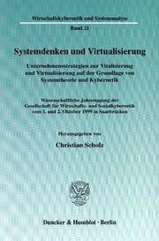 Cover von Systemdenken und Virtualisierung.