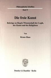 Cover von Die freie Kunst