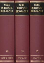 Cover von Neue Deutsche Biographie.