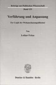 Cover von Verführung und Anpassung