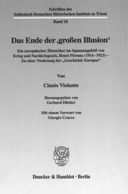 Cover von Das Ende der großen Illusion.