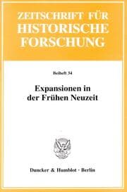 Cover von Expansionen in der Frühen Neuzeit