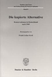 Cover von Die kupierte Alternative