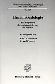 Cover von Thanatosoziologie