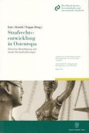 Cover von Strafrechtsentwicklung in Osteuropa.