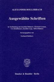 Cover von Ausgewählte Schriften.