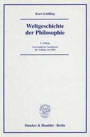 Cover von Weltgeschichte der Philosophie