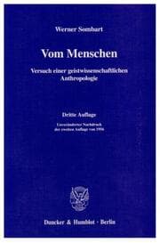 Cover von Vom Menschen.