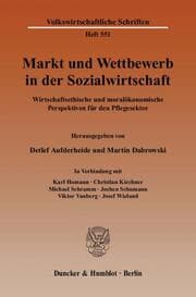Cover von Markt und Wettbewerb in der Sozialwirtschaft