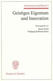 Cover von Geistiges Eigentum und Innovation