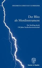 Cover von Der Blitz als Mordinstrument
