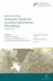 Cover von Nationales Strafrecht in rechtsvergleichender Darstellung.