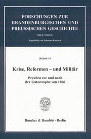 Cover von Krise, Reformen und Militär