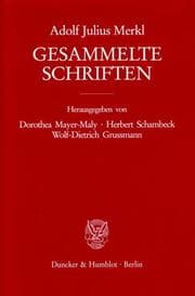 Cover von Gesammelte Schriften 3/2