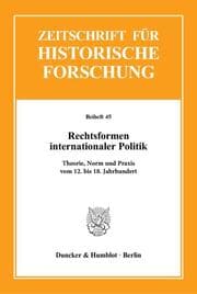 Cover von Rechtsformen internationaler Politik.