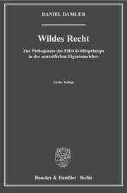 Cover von Wildes Recht