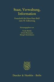 Cover von Staat, Verwaltung, Information