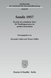 Cover von Sonde 1957