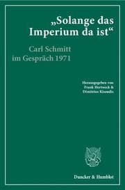 Cover von 'Solange das Imperium da ist'.