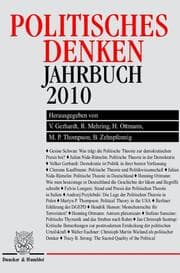 Cover von Politisches Denken Jahrbuch 2010