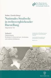Cover von Nationales Strafrecht in rechtsvergleichender Darstellung