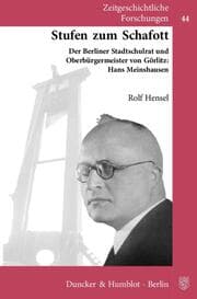 Cover von Stufen zum Schafott