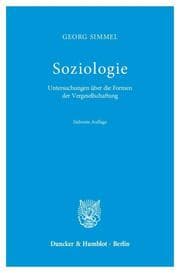 Cover von Soziologie.
