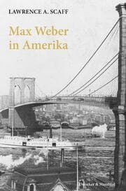 Cover von Max Weber in Amerika
