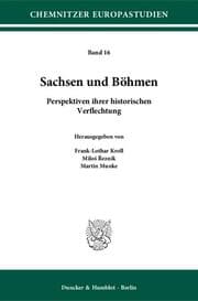 Cover von Sachsen und Böhmen.