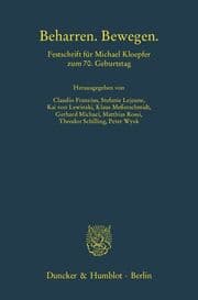 Cover von Beharren. Bewegen