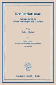 Cover von Der Patriotismus.