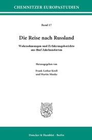Cover von Die Reise nach Russland.