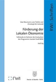 Cover von Förderung der Lokalen Ökonomie.