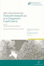 Cover von National Criminal Law in a Comparative Legal Context 1.2
