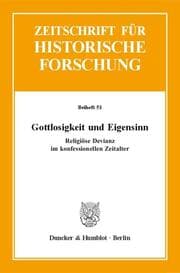 Cover von Gottlosigkeit und Eigensinn