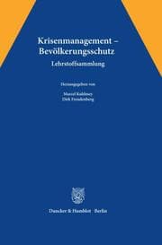 Cover von Krisenmanagement - Bevölkerungsschutz