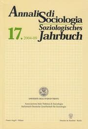 Cover von Annali di Sociologia - Soziologisches Jahrbuch.