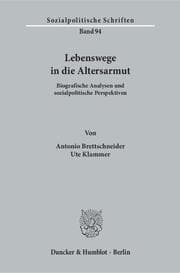 Cover von Lebenswege in die Altersarmut