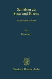 Cover von Schriften zu Staat und Kirche.