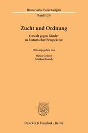 Cover von Zucht und Ordnung