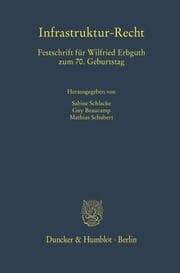 Cover von Infrastruktur-Recht.