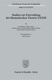 Cover von Kontinuität und Wandel in der Institutionenökonomie.