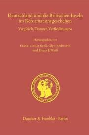 Cover von Deutschland und die Britischen Inseln im Reformationsgeschehen.