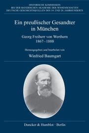 Cover von Ein preußischer Gesandter in München.